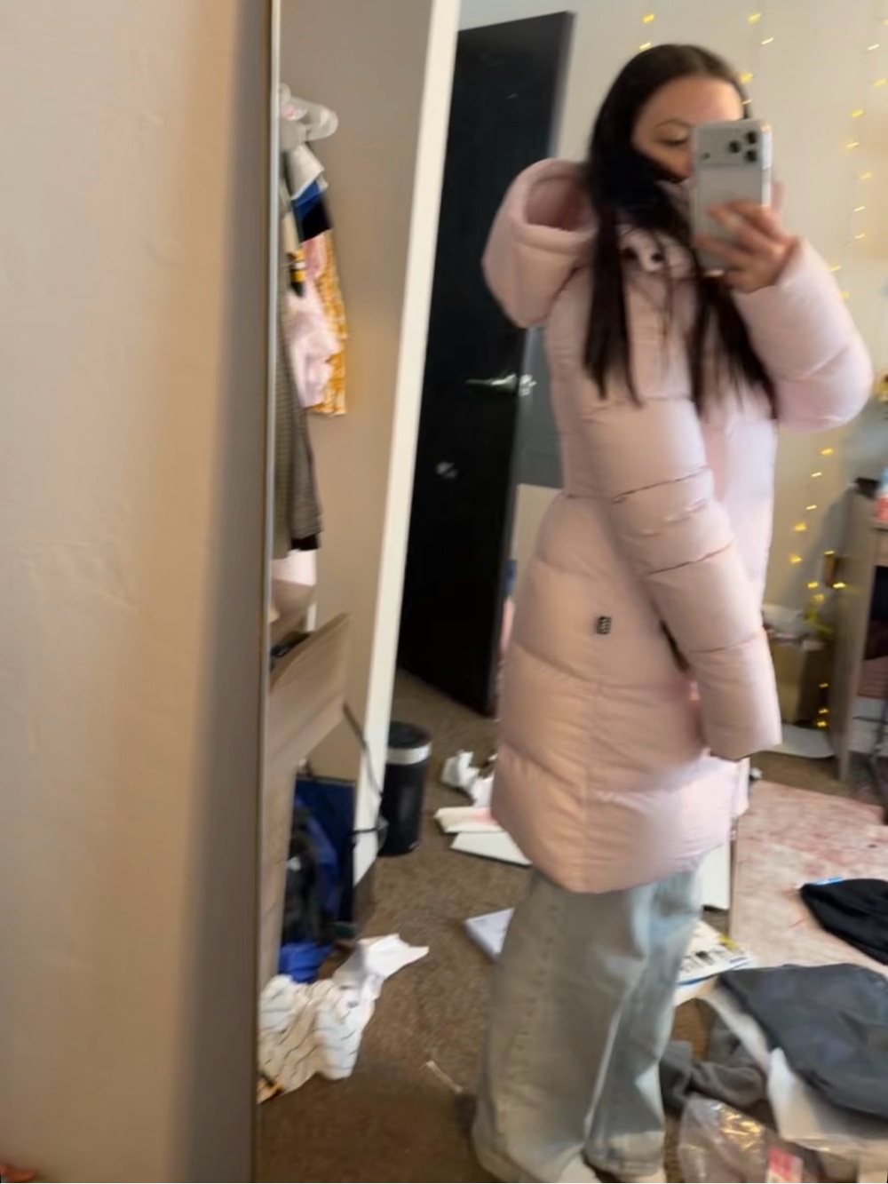 Women’s Light Pink Aritzia SuperSnug Puffer Jacket - Bought for $325